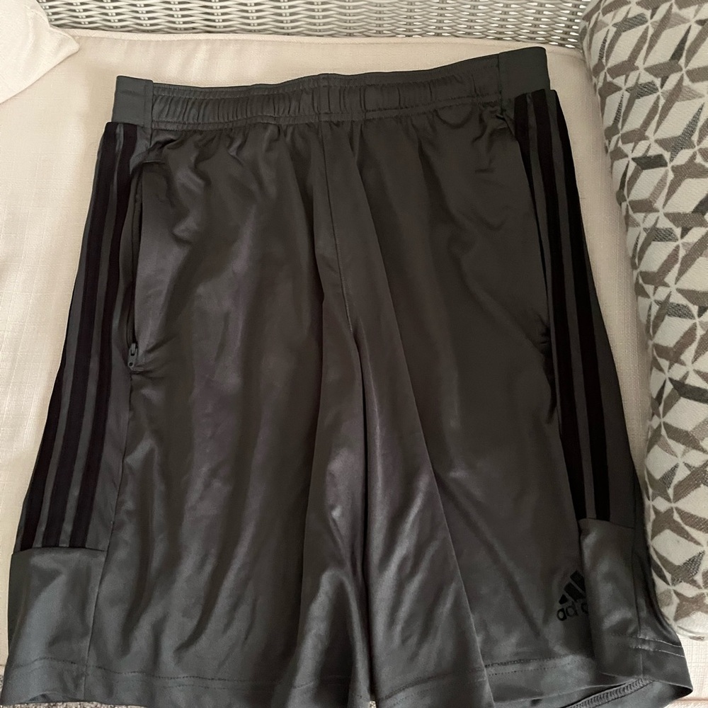 Adidas Men's Black Athletic Shorts, new without tag